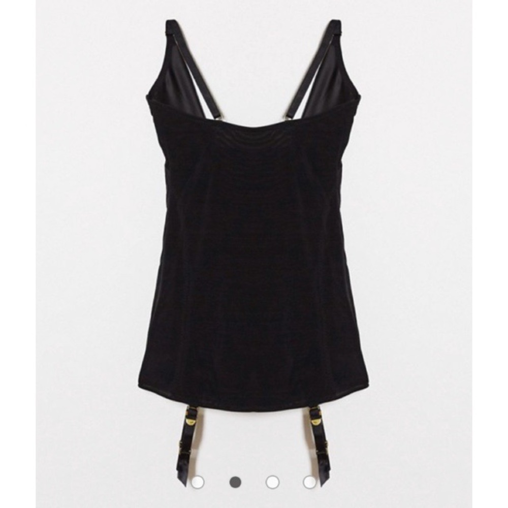 ANN SUMMERS | Besotted Shapewear Cami Suspender Sz US 6 - Picture 3 of 6